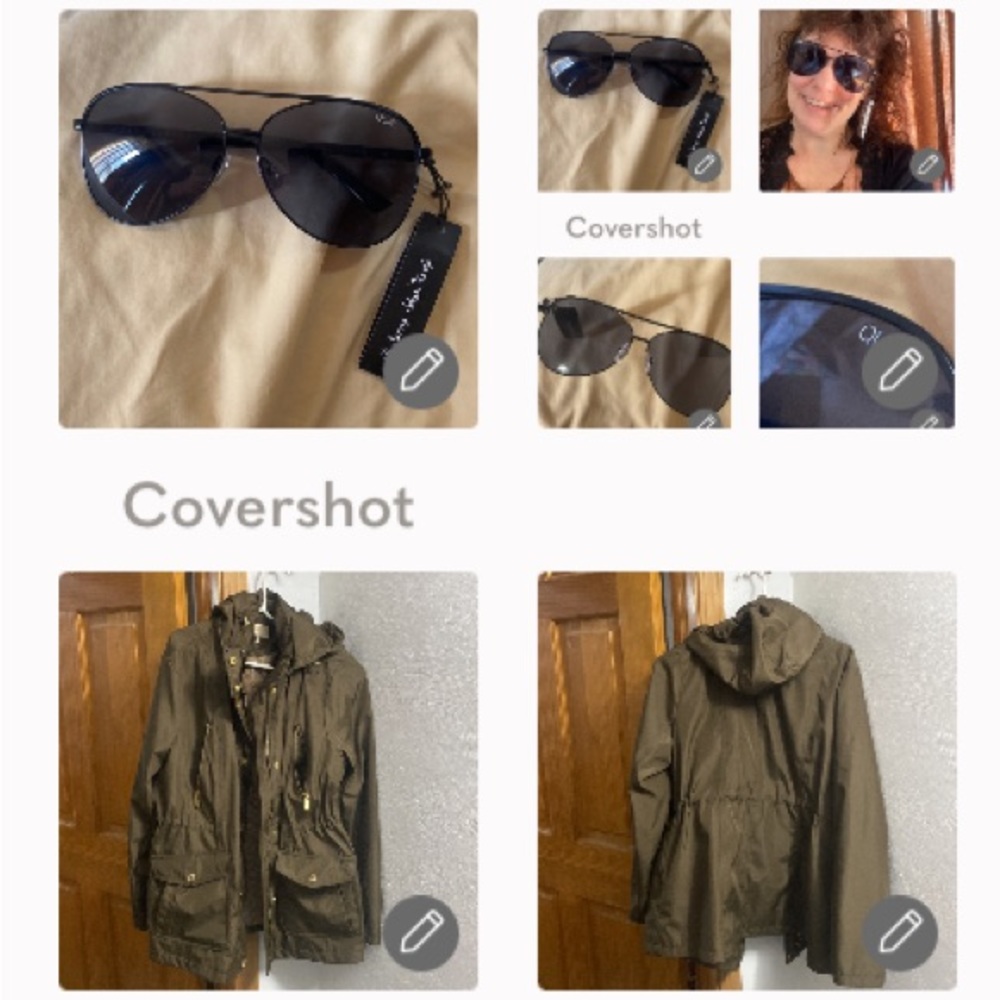 MICHAEL MK Jacket szXL+Quay Australia Vivianne😎